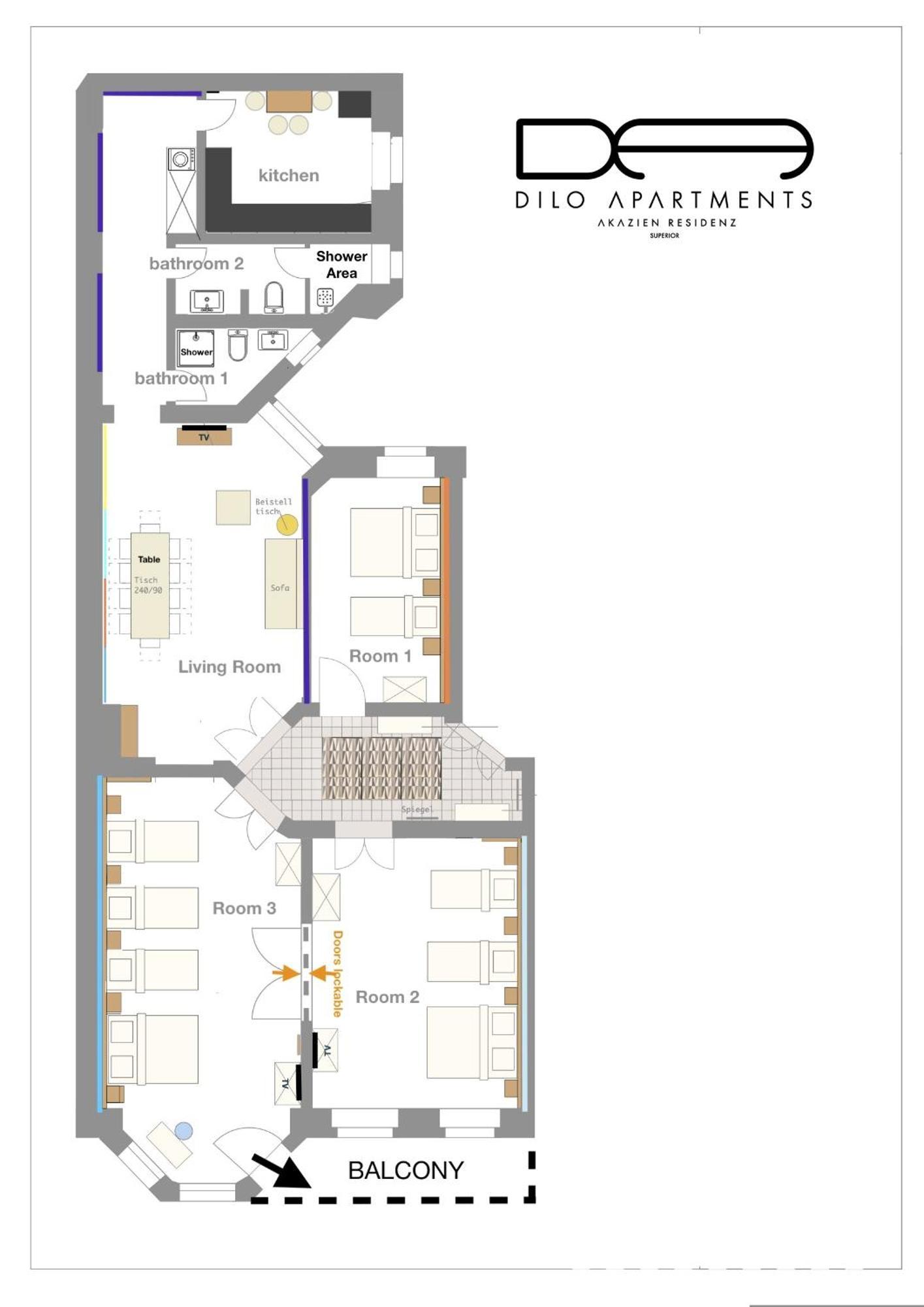 Dilo Apartments - Akazien Residenz Apartment Berlin Exterior foto